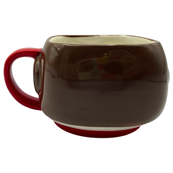 Snoopy Red Baron Mug Funko 2016 Peanuts Coffee Tea 3D Dog Face Aviator Goggles - Picture 3 of 8